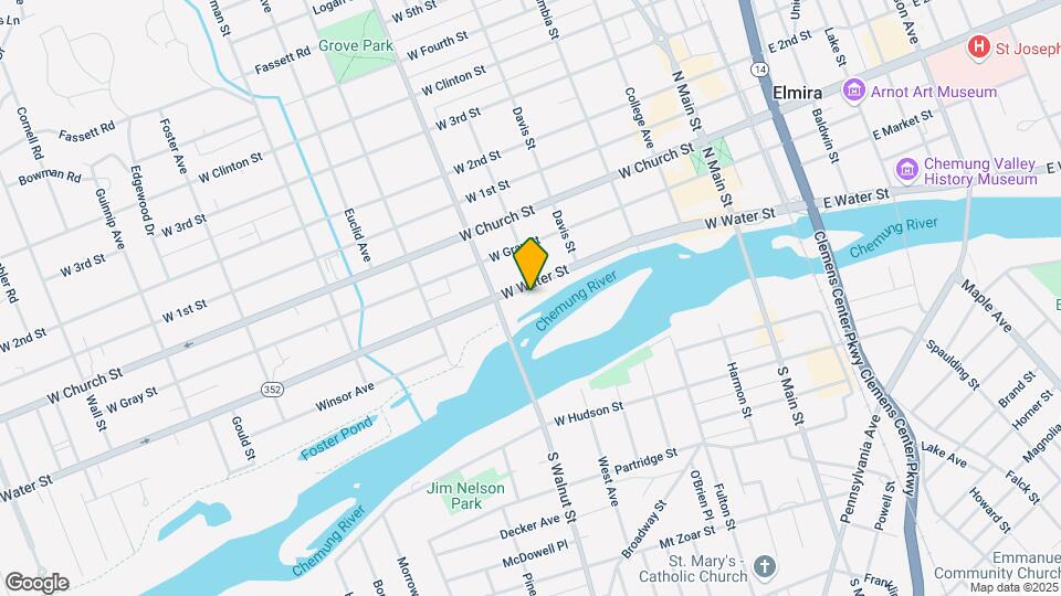 455 W Water St Mapa y Detalles de la Ubicación