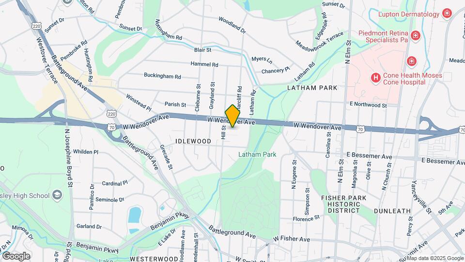 Latham Park Manor Mapa y Detalles de la Ubicación