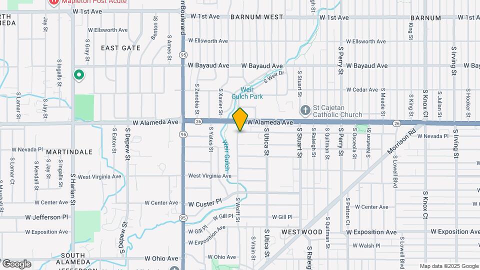 360 S Wolff St Map and Location Details