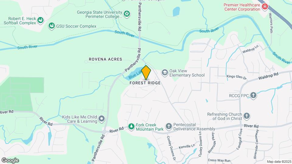 2890 Saratoga Lake View Mapa y Detalles de la Ubicación