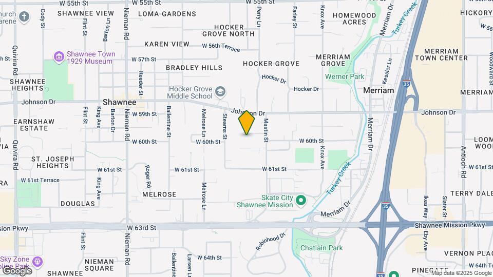 10205 W 59th Terrace Map and Location Details