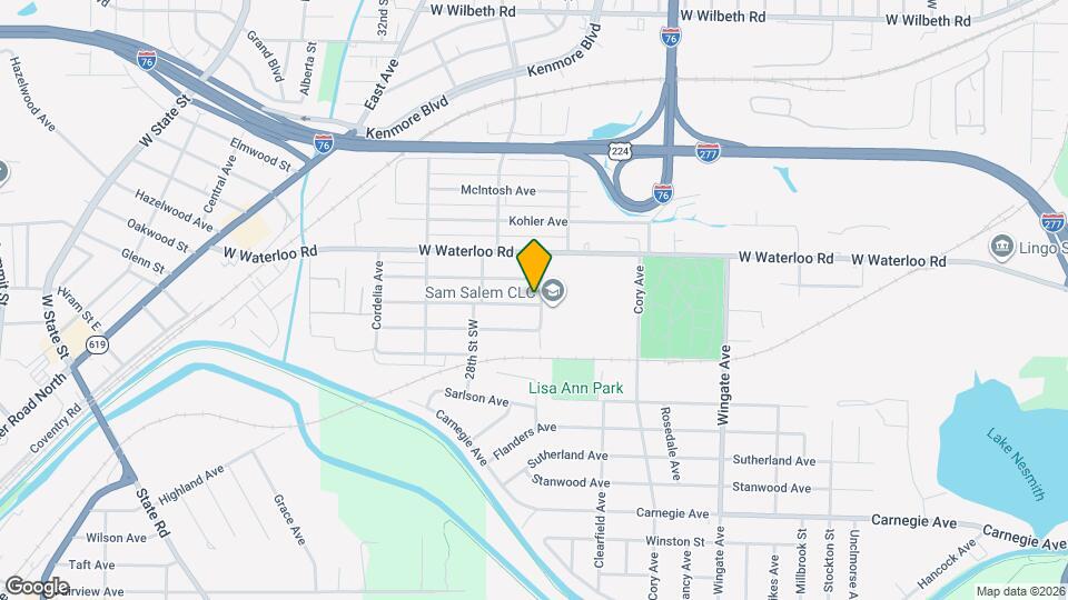 1169 Weiser Ave Map and Location Details