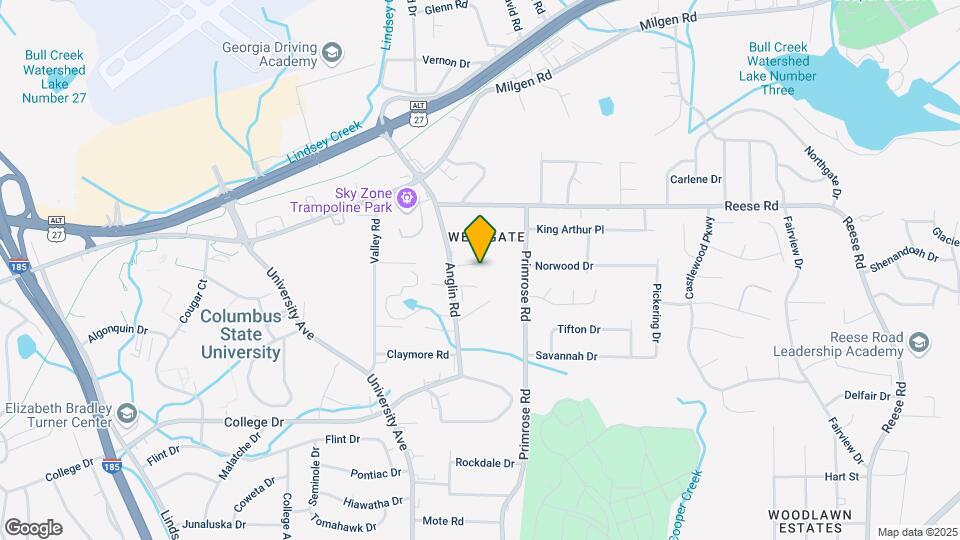 3828 Anglin Ct Map and Location Details