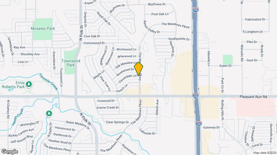 1048 Cloverdale Ln Map and Location Details