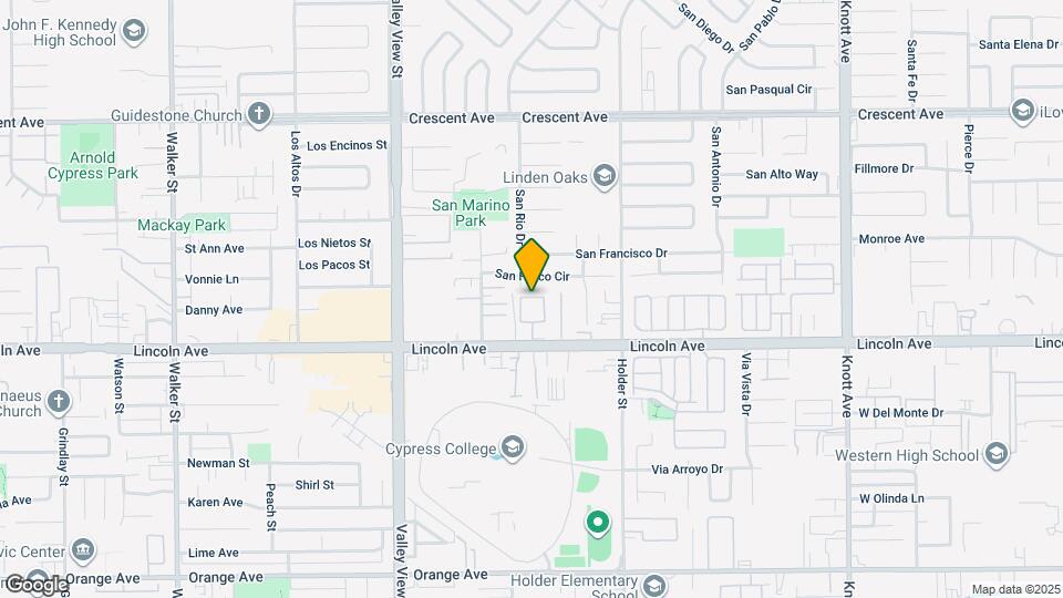 36 Lincoln Ct Map and Location Details