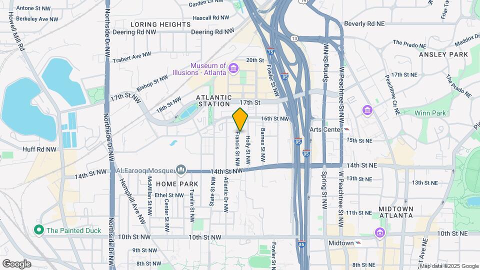 1243 NW Francis St Mapa y Detalles de la Ubicación