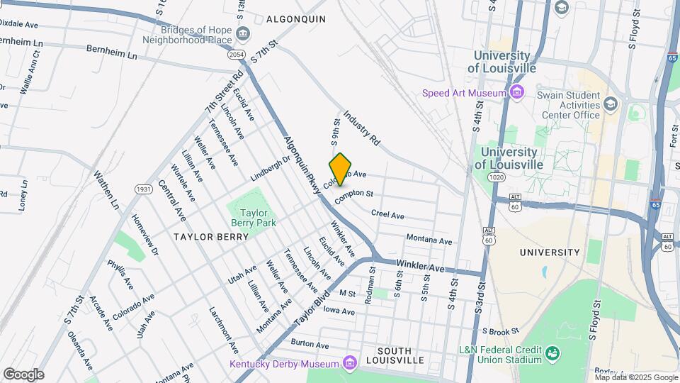 735 Compton St Map and Location Details