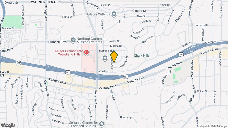 5446 Irondale Ave Map and Location Details