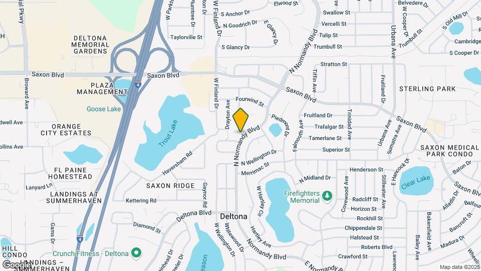 1532 N Normandy Blvd Map and Location Details