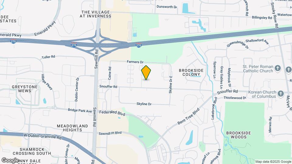 7310 Chaparral Rd Map and Location Details
