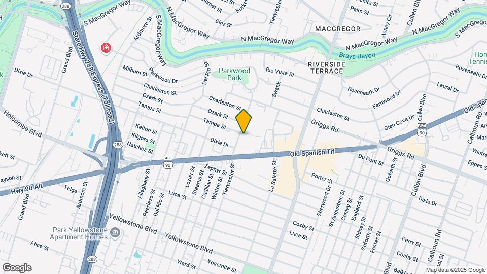 6215 Tierwester St Map and Location Details