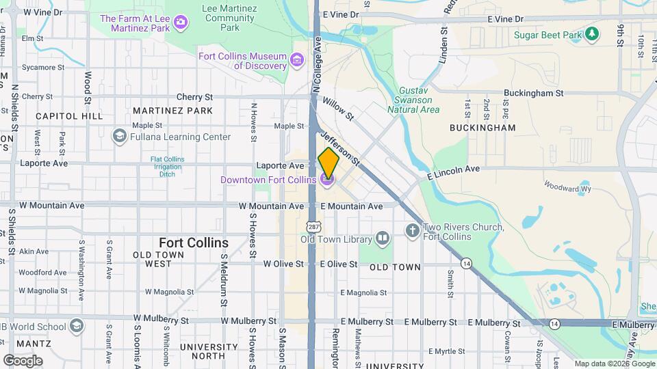 19 Old Town Square, Unit 1549 Map and Location Details