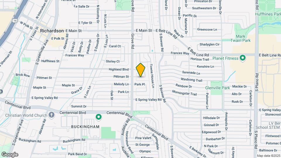33 Highland Pl Map and Location Details