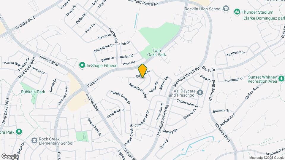 5608 Glen Oaks Dr Map and Location Details