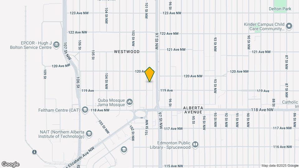 11919 101st St NW Map and Location Details