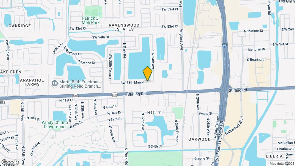 2444 SW 58th Manor Map and Location Details