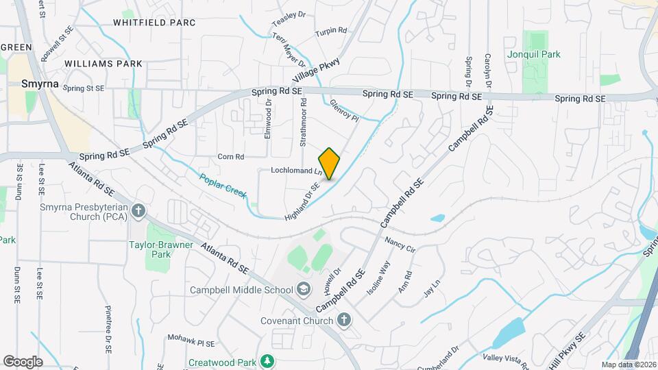 3051 Highland Dr SE Map and Location Details