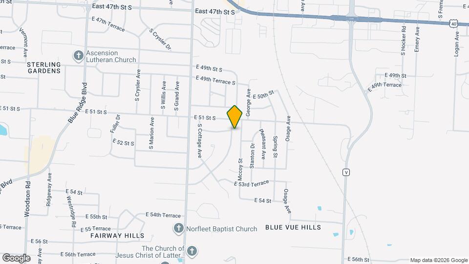 5117 S Delaware Ave Mapa y Detalles de la Ubicación