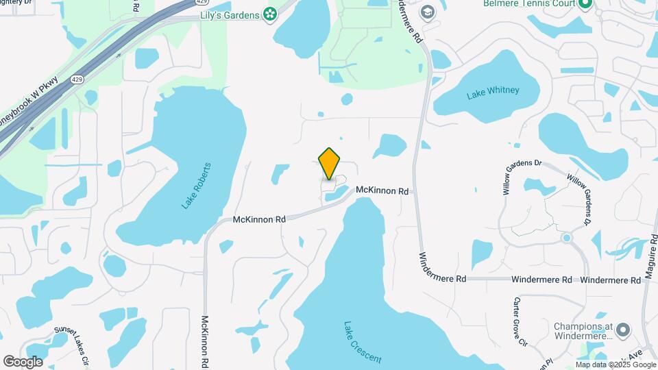 1927 Watermere Ln Map and Location Details