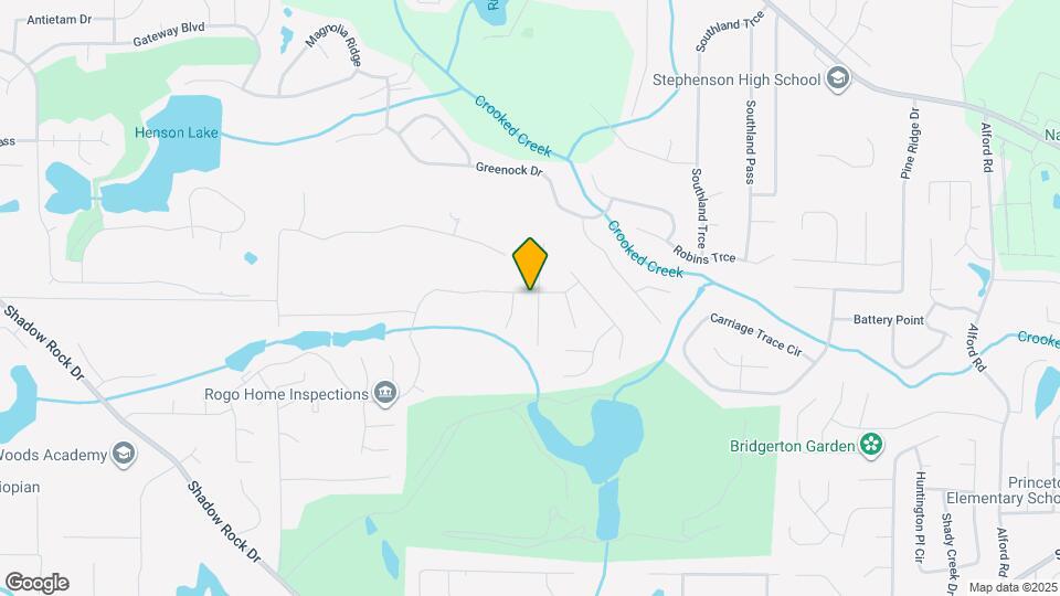 632 Shadow Lake Dr Mapa y Detalles de la Ubicación