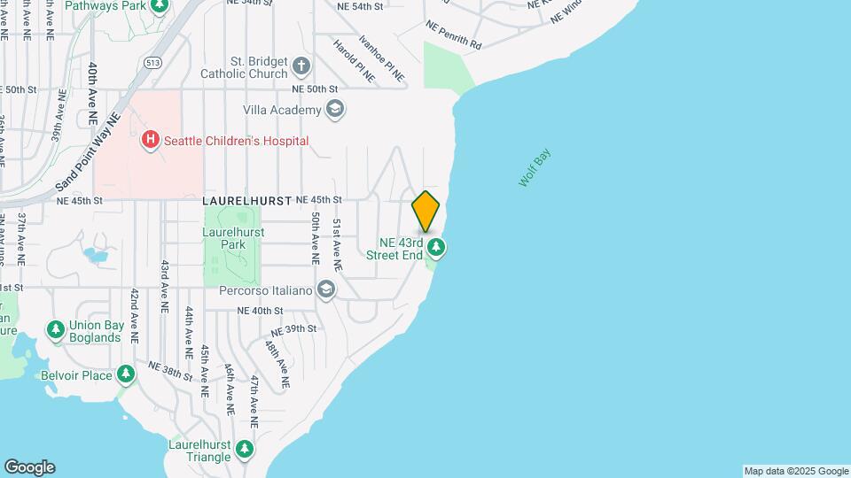 4400 55th Ave NE, Unit Lower level Map and Location Details