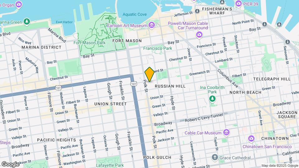 1369 Greenwich St Map and Location Details