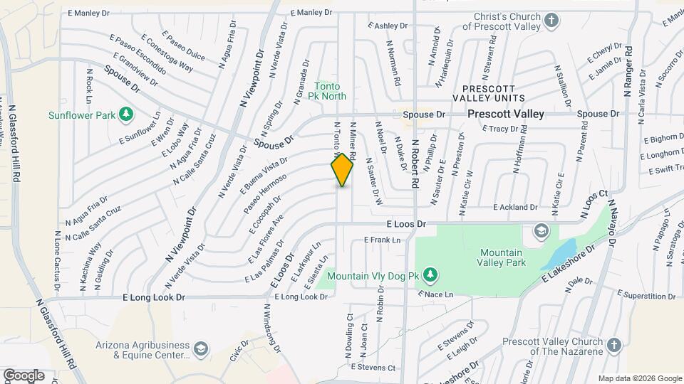 4349 N Tonto Way Map and Location Details