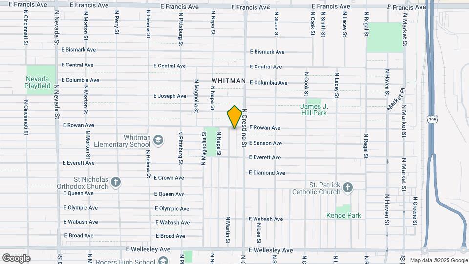 5426 N Martin St Mapa y Detalles de la Ubicación