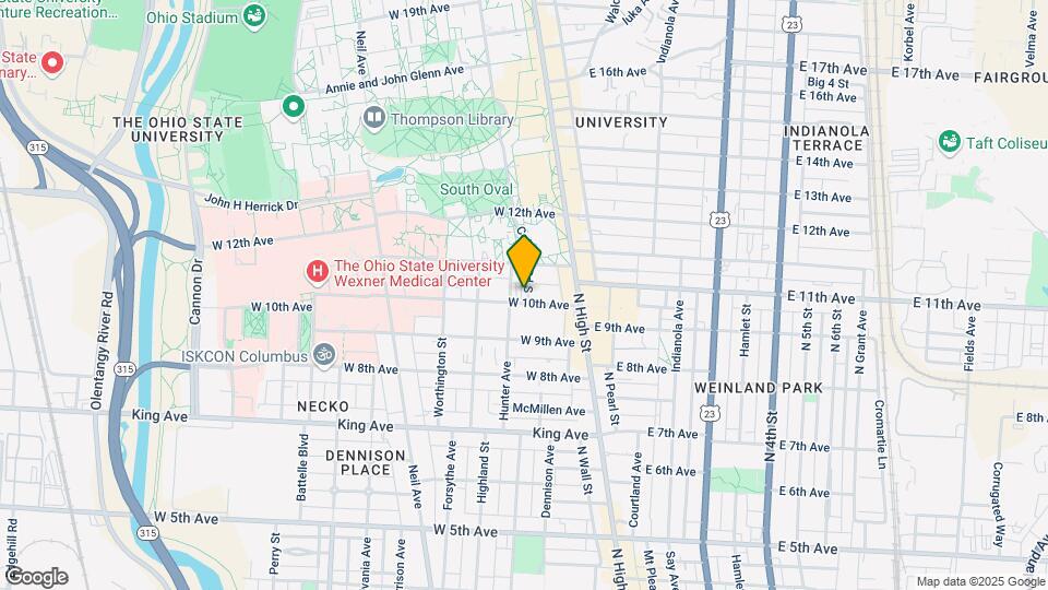 78 W 10th Ave Mapa y Detalles de la Ubicación