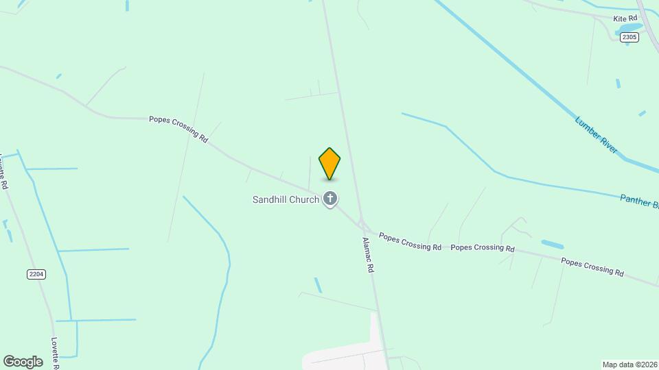 2679 Popes Crossing Rd Map and Location Details