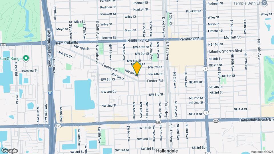 511 NW 4th Ave Map and Location Details