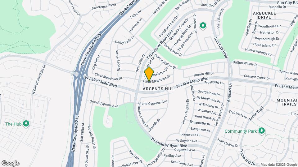 10729 Clear Meadows Dr Map and Location Details