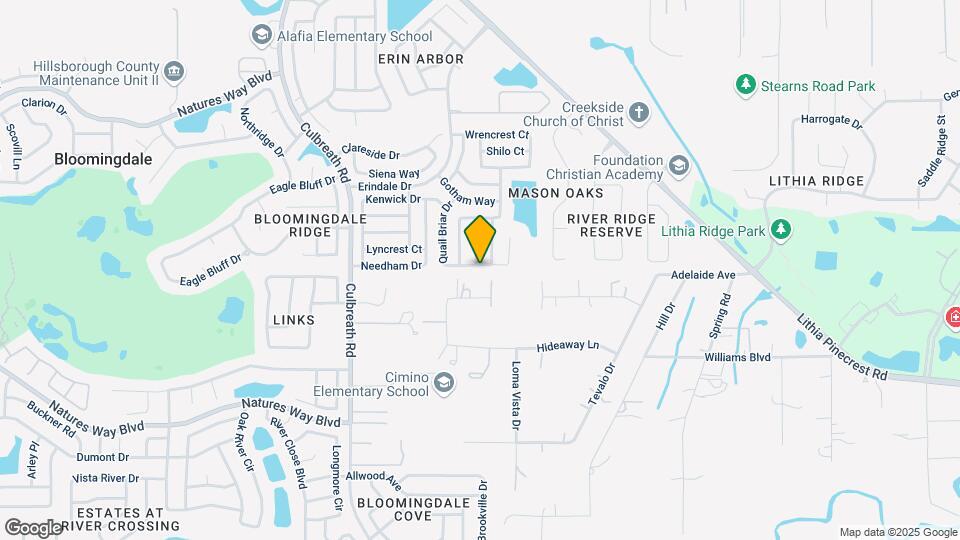 4111 Quail Briar Dr Map and Location Details