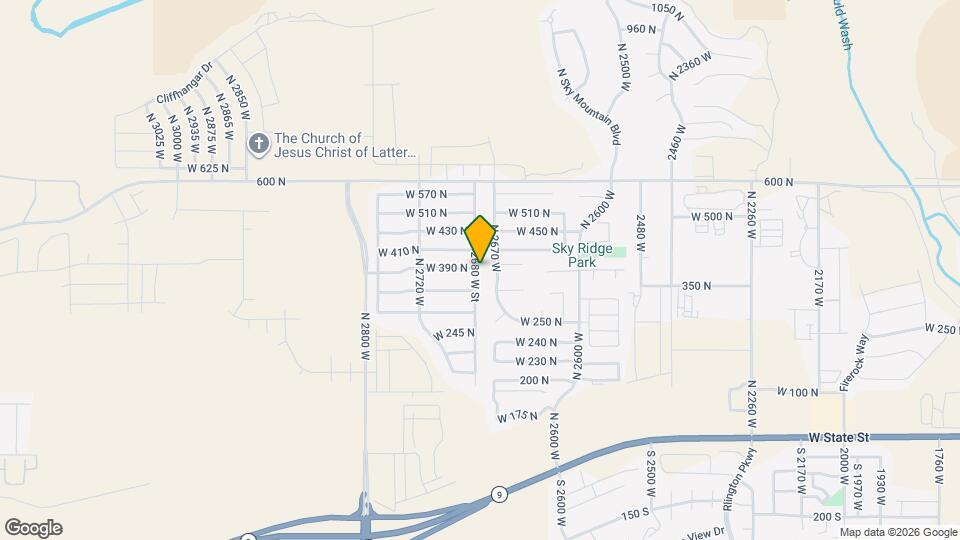 387 2680 W St Map and Location Details