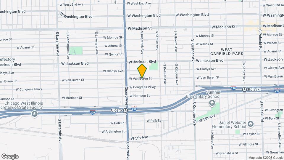 4701 W Van Buren St Map and Location Details