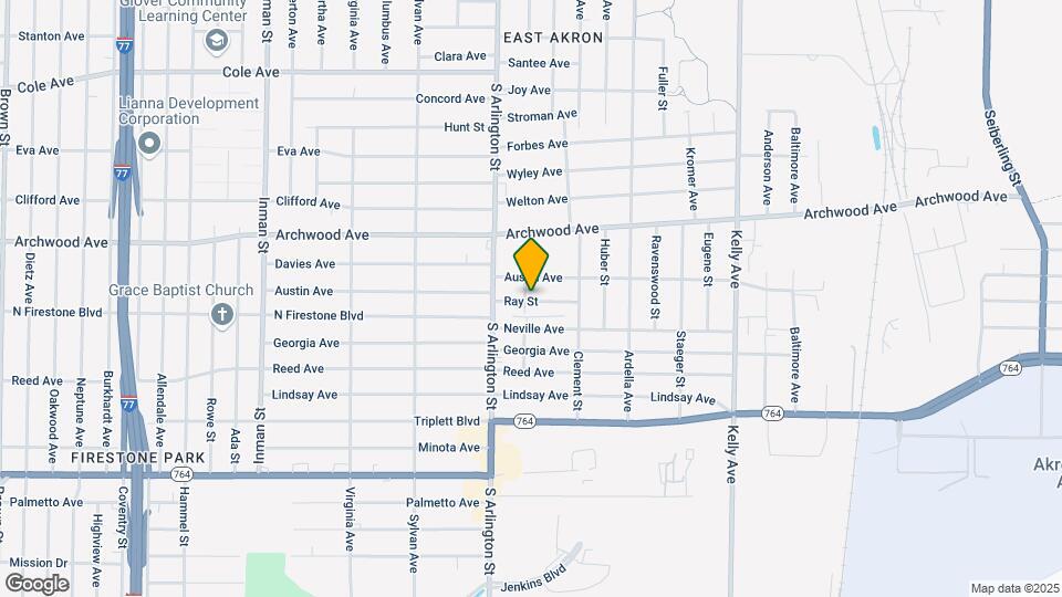 1035 Ray St Map and Location Details