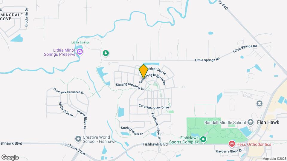 5202 Sanderling Ridge Drive Map and Location Details