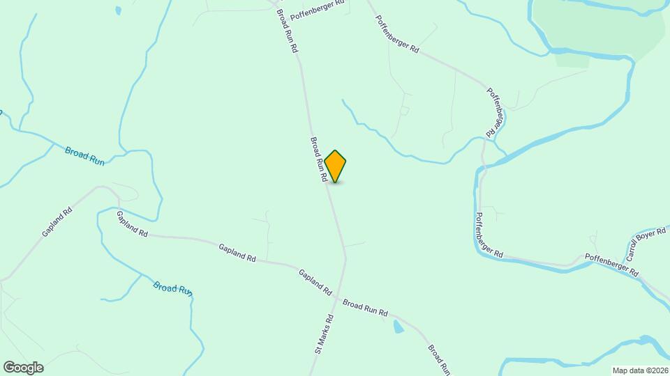 5421 Broad Run Rd Map and Location Details