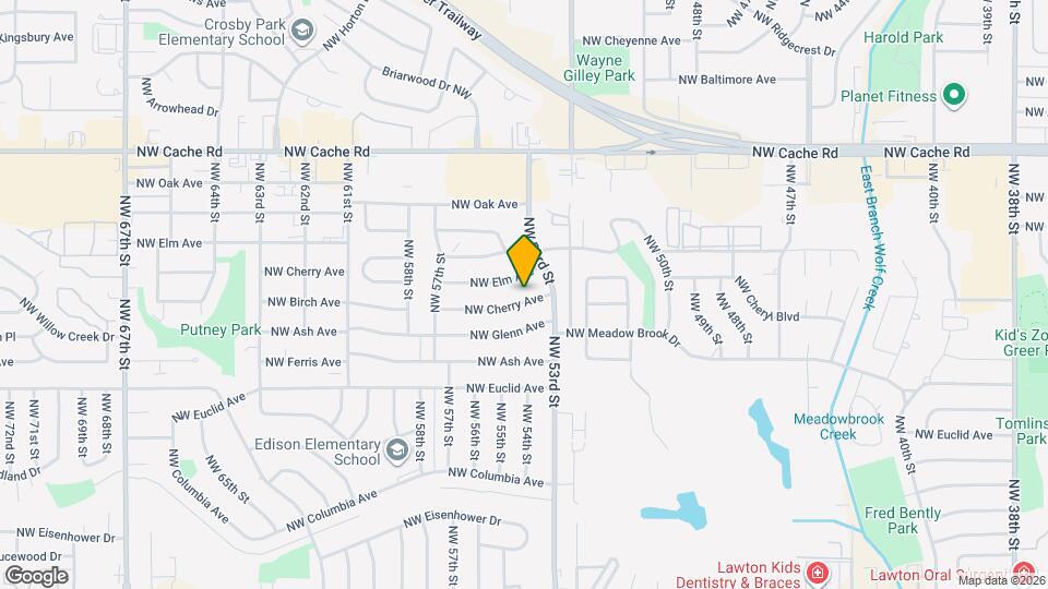 5311 NW Cherry Ave Map and Location Details