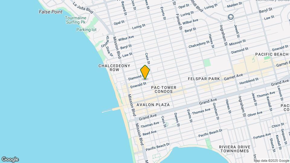 926-932 Emerald St Mapa y Detalles de la Ubicación