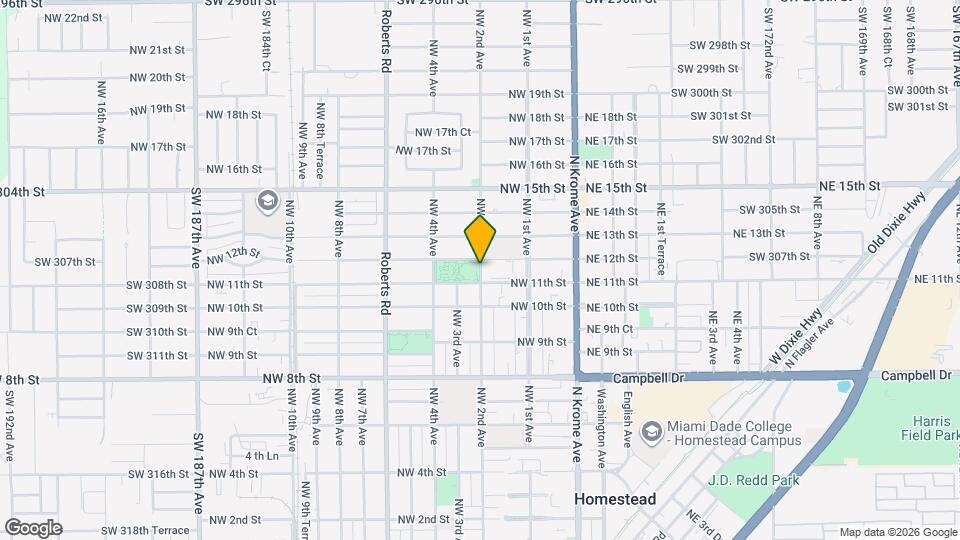 1164 NW 2nd Ave Mapa y Detalles de la Ubicación