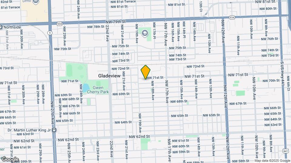 1847 NW 70th St, Unit 1 Map and Location Details