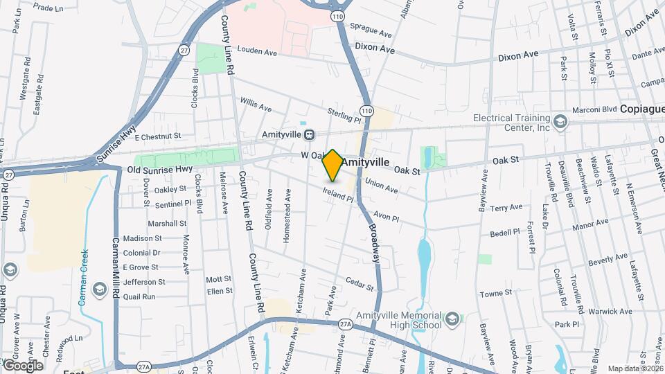 31 Ireland Pl Map and Location Details