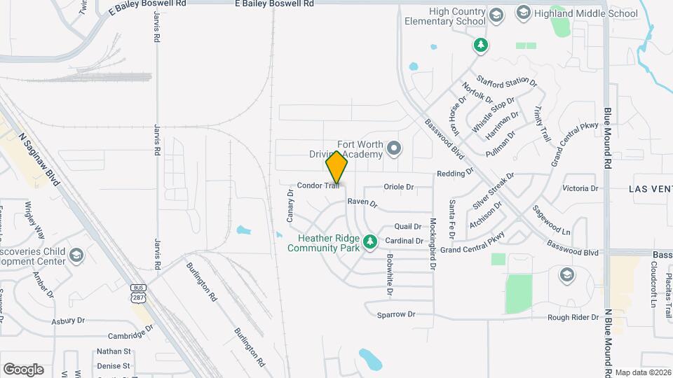 653 Condor Trail Map and Location Details