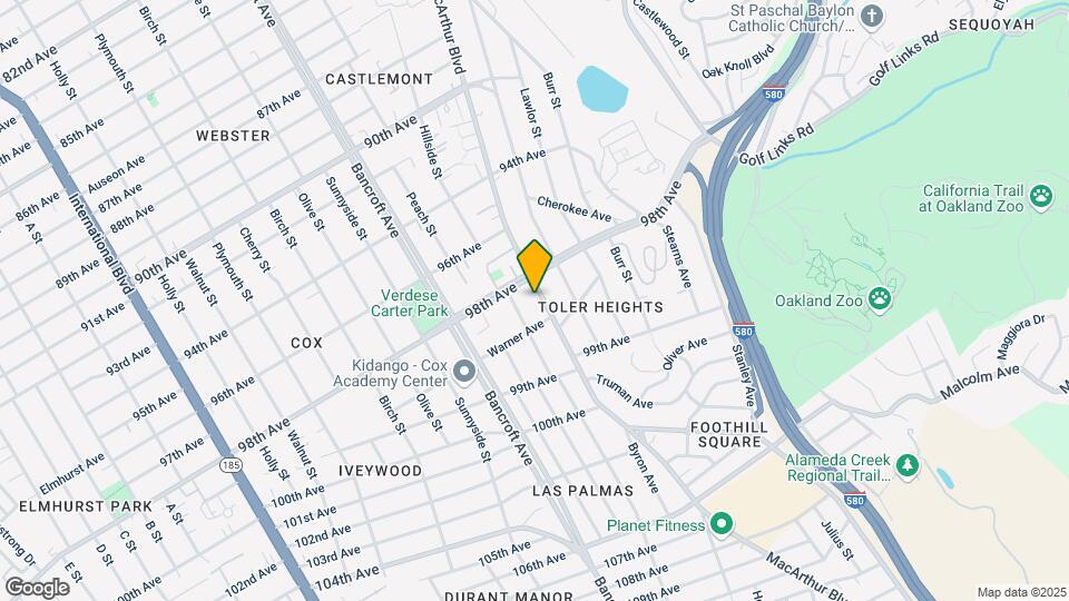 9825 Macarthur Blvd Map and Location Details