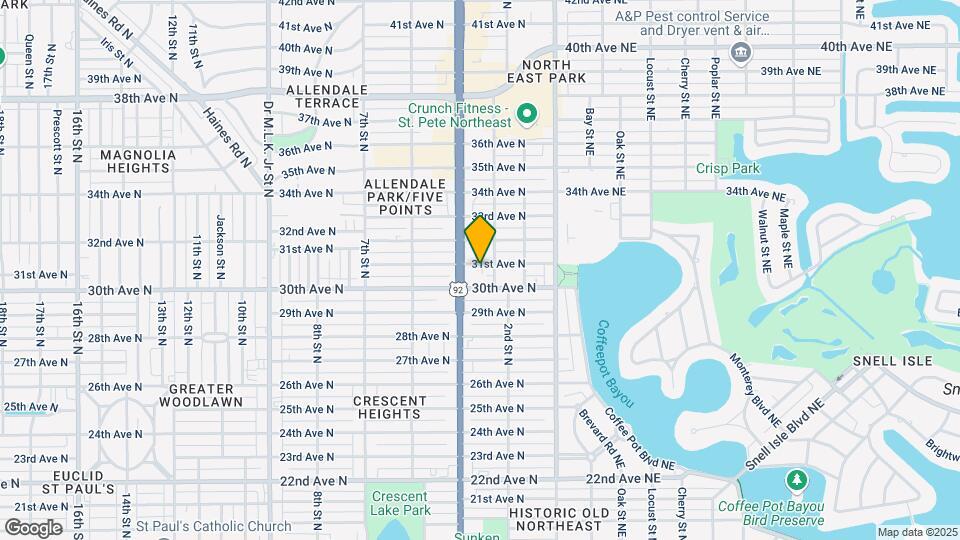 330 31st Ave N Map and Location Details
