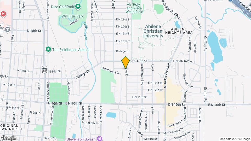 693 E N 15th St Map and Location Details