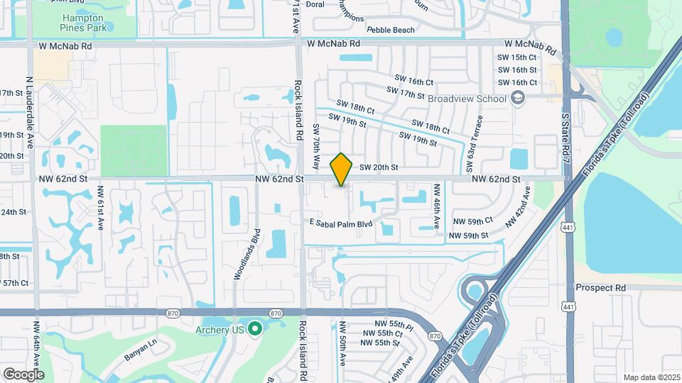 6085 N Sabal Palm Blvd Map and Location Details