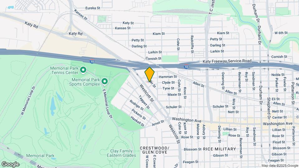 6400 Washington Ave Map and Location Details