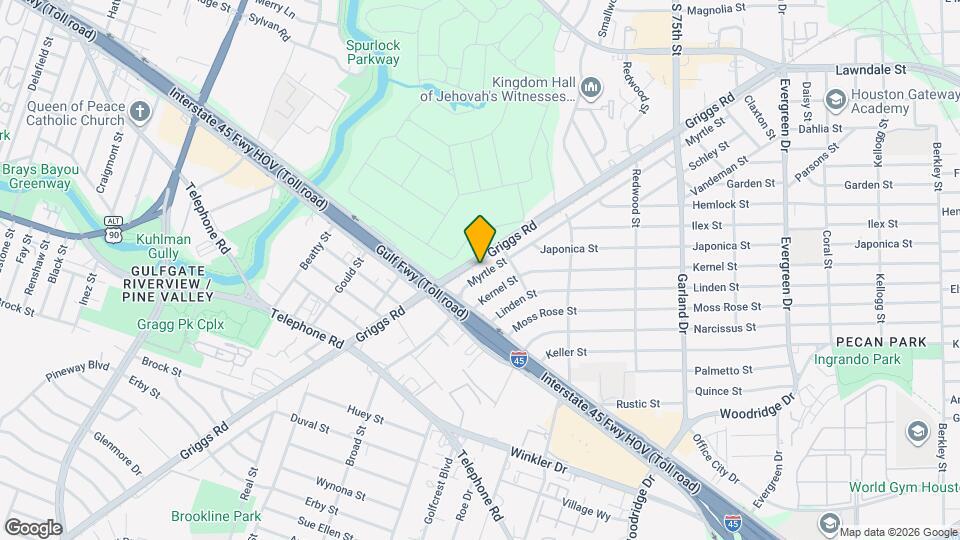 6507 Myrtle St Map and Location Details